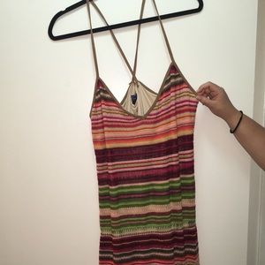 Polo Ralph Lauren summer rainbow dress